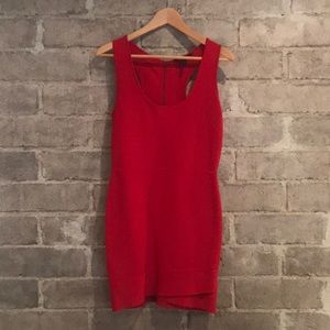 Red BCBG Bodycon Dress Size L